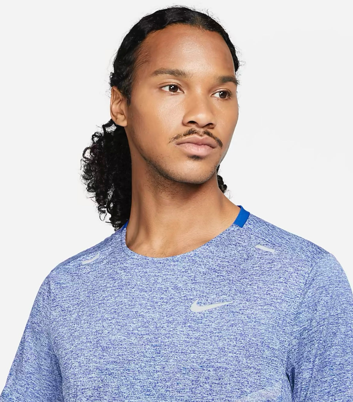T-Shirt Running Nike New Gen Blue Pale