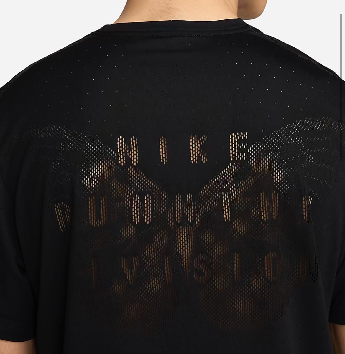 T-Shirt Running Nike Division Black