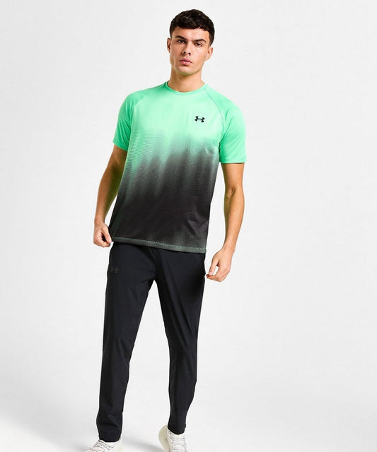 T-Shirt Under Armour Dégradé Green,Black