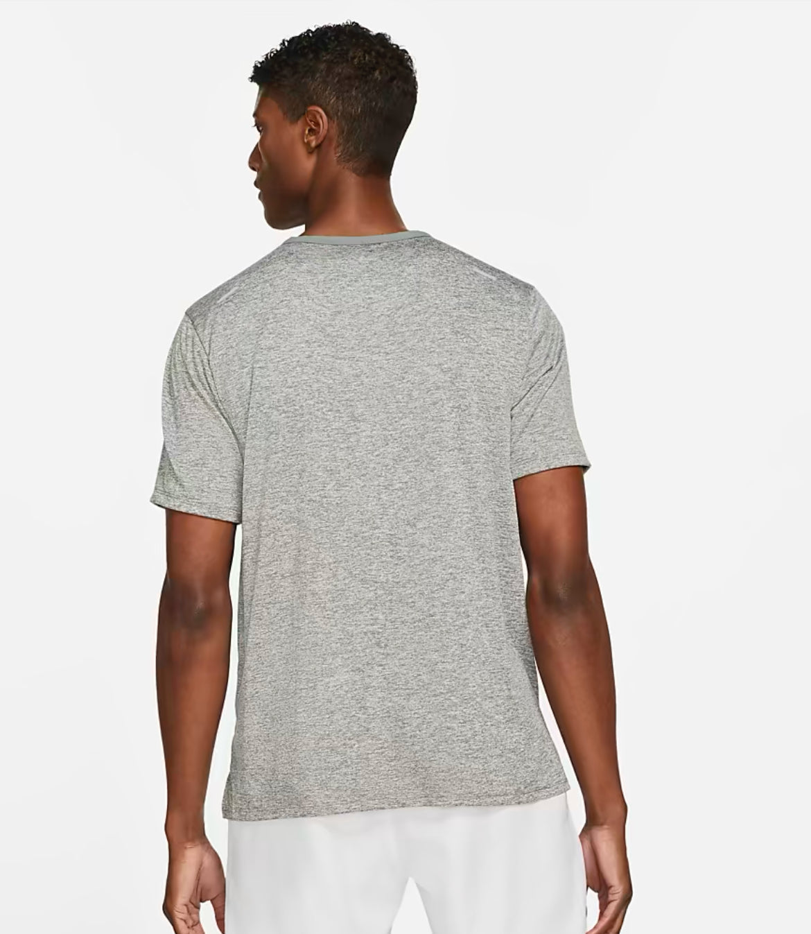 T-Shirt Running Nike New Gen Grey