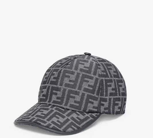 Casquette Fendi Grey,Black