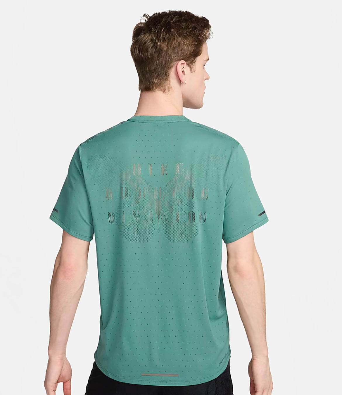 T-Shirt Running Nike Division Green