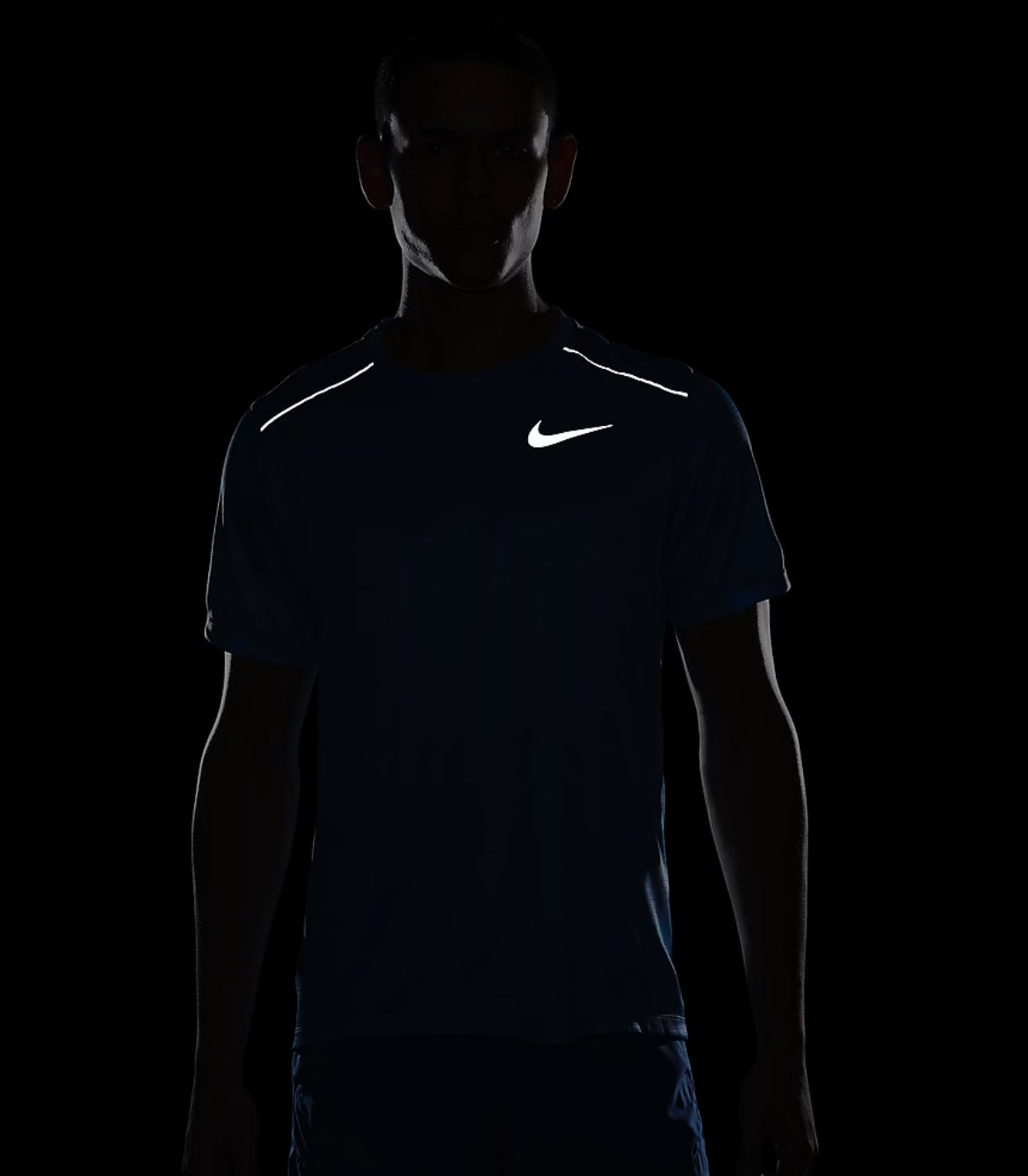 T-Shirt Running Nike Blue