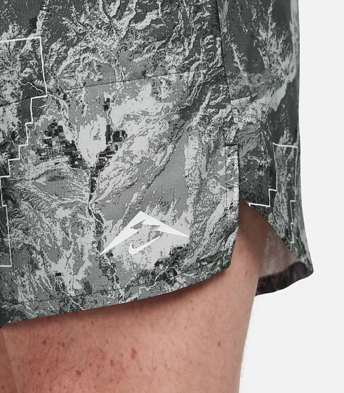 Short Running Nike Trail Camouflage Black,Grey