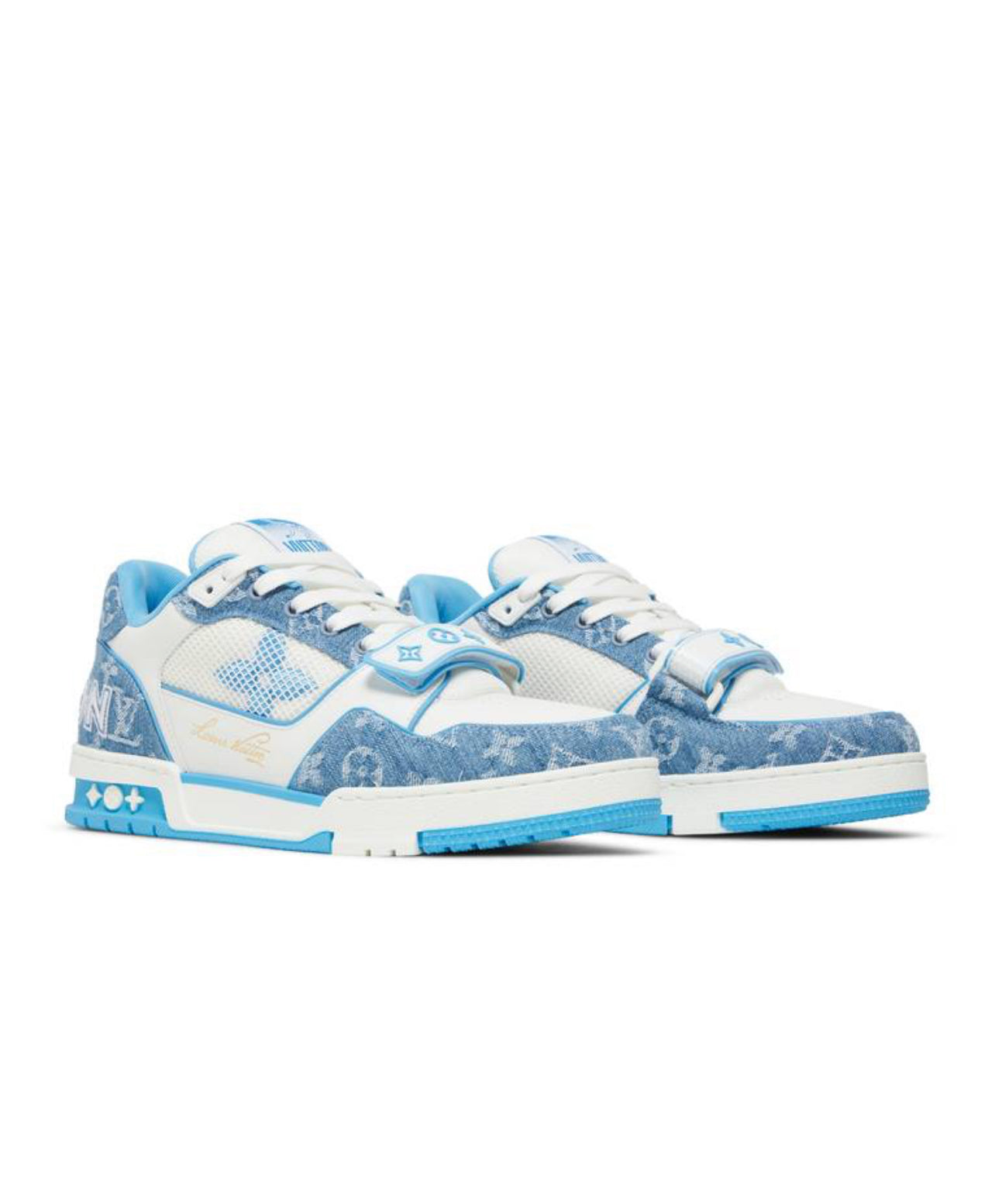 Louis Vuitton Trainer Low Light Blue