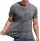 Men's Light Weight T-Shirts - Elastic Cotton Crew Neck Tees S-3XL