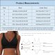 Exclusive Women's Full Coverage Bikini Gathering Swimsuit Top Sports Bra Swimsuit Top Gothic Shirts for